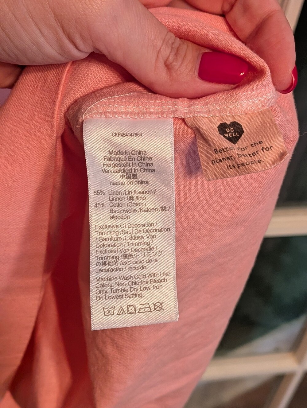 Madewell Linen/Cotton Embroidered Dress XXL - Picture 6 of 6